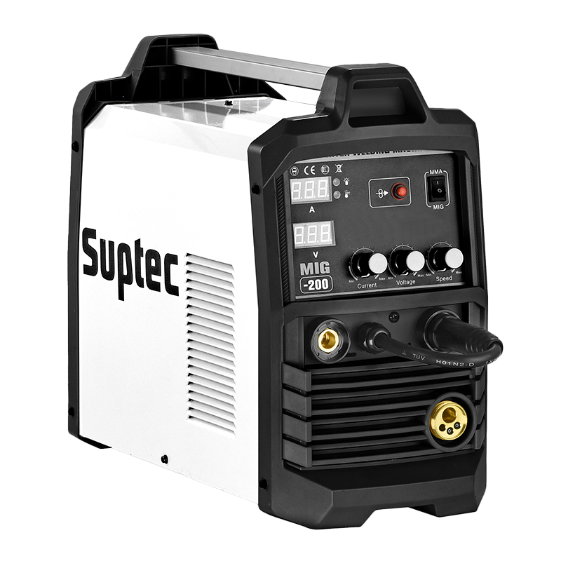 SPAWACZ WIELOPROCESOWY SUPTEC 200AMP INVERTER Z ROCZNĄ GWARANCJĄ, PODWÓJNE NAPIĘCIE 220 V 110 V MIG/TIG/ARC STICK 3 W 1 SPAWACZ/MASZYNA SPAWALNICZA